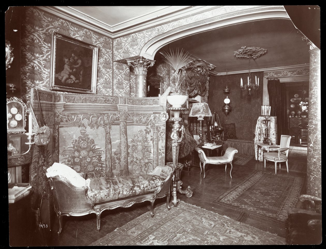Salon dans la résidence d