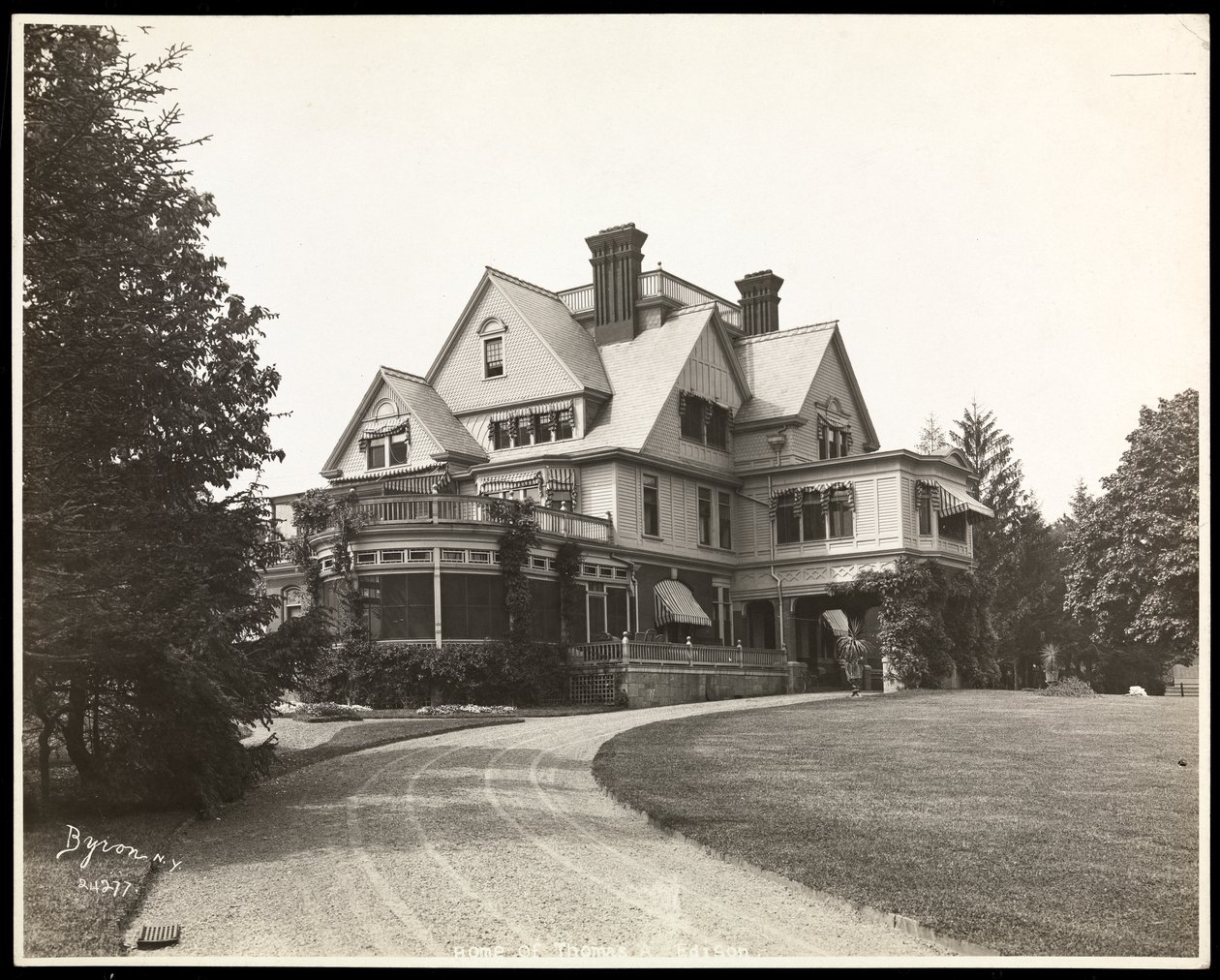 La maison de Thomas Edison, 1920 - Byron Company