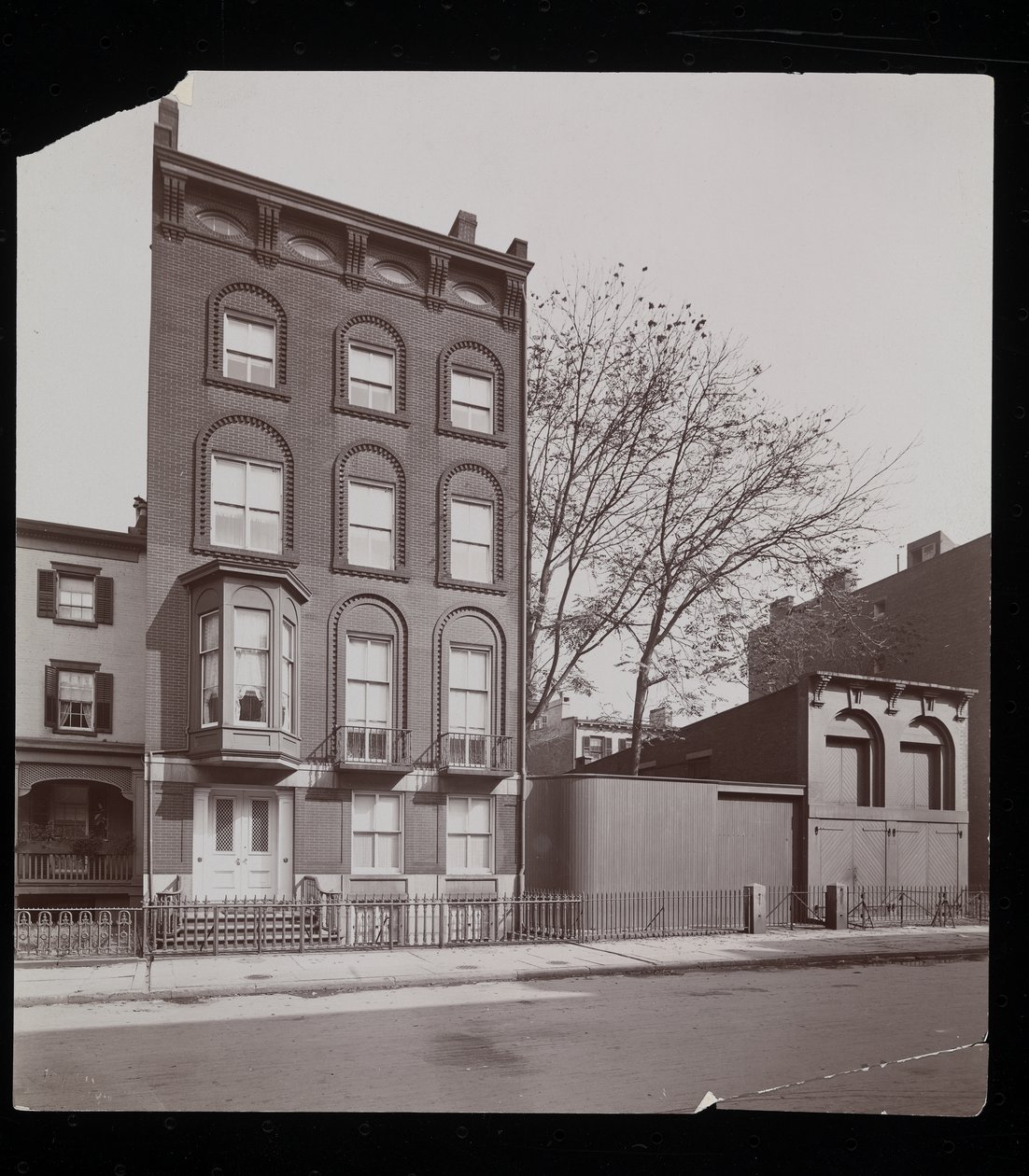 La résidence de Miss Dodd, New York, 1898 - Byron Company
