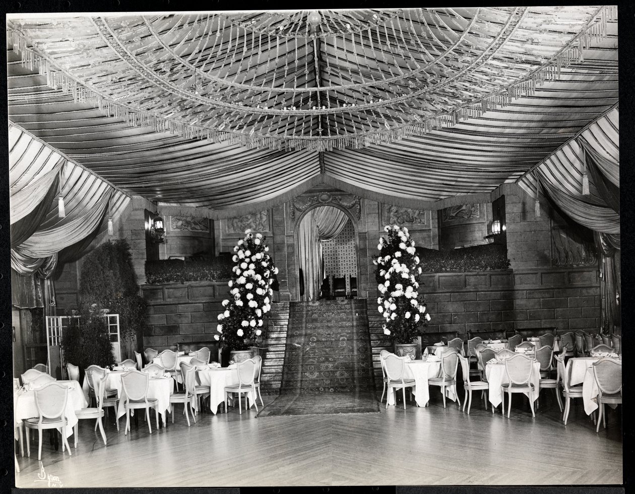 Salle de réception à l