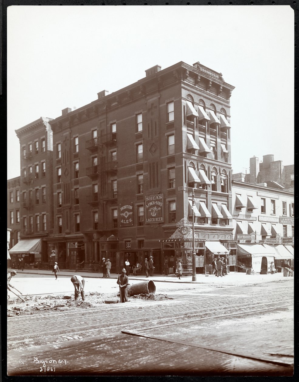 Hôtel Shea, 618 8e Avenue, New York, 1906 - Byron Company