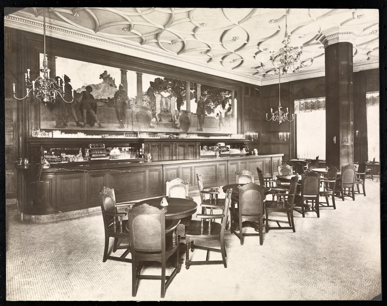 Le bar Old King Cole à l