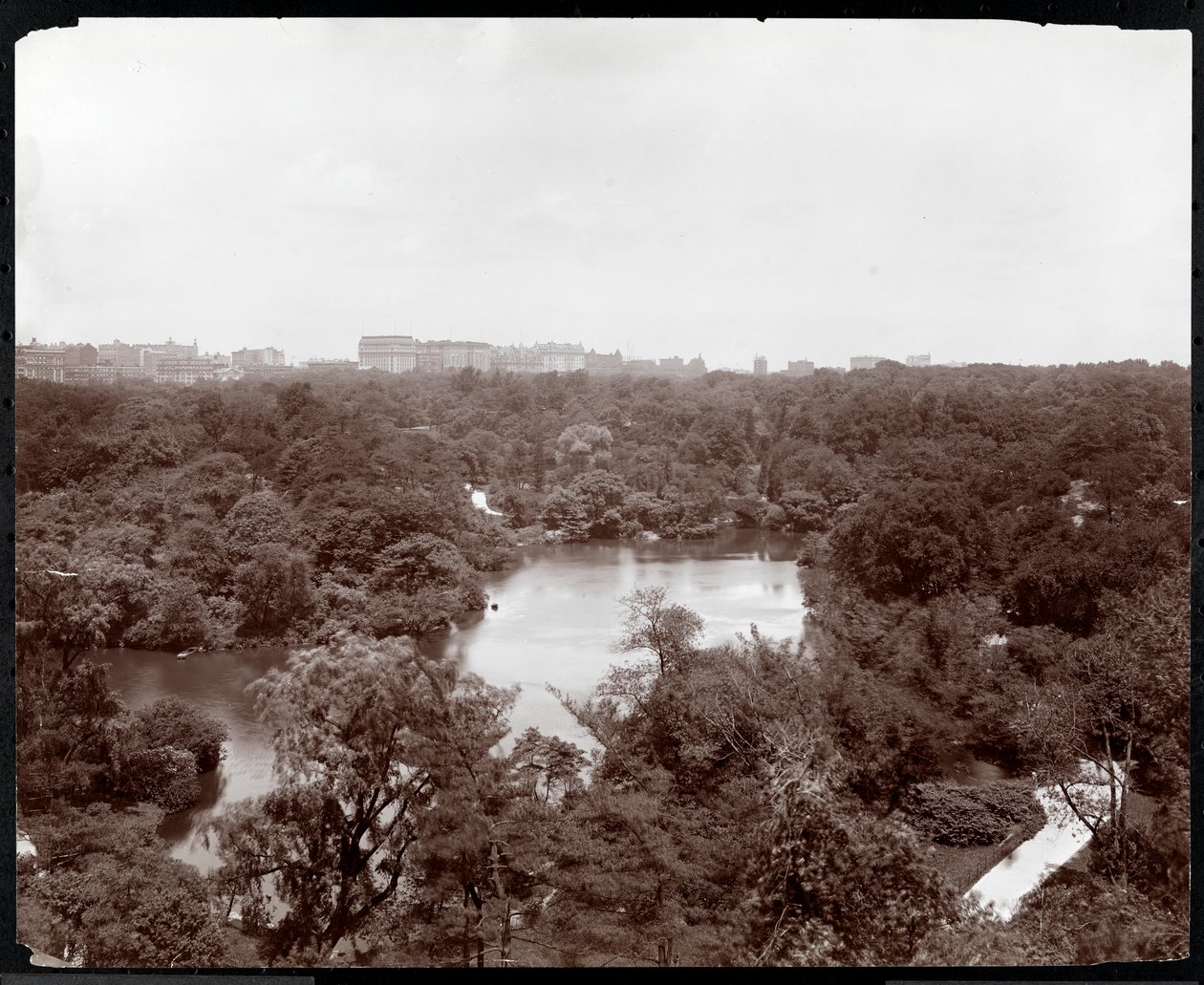 Vue de Central Park depuis l
