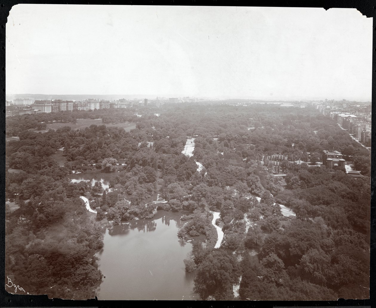 Vue de Central Park depuis l