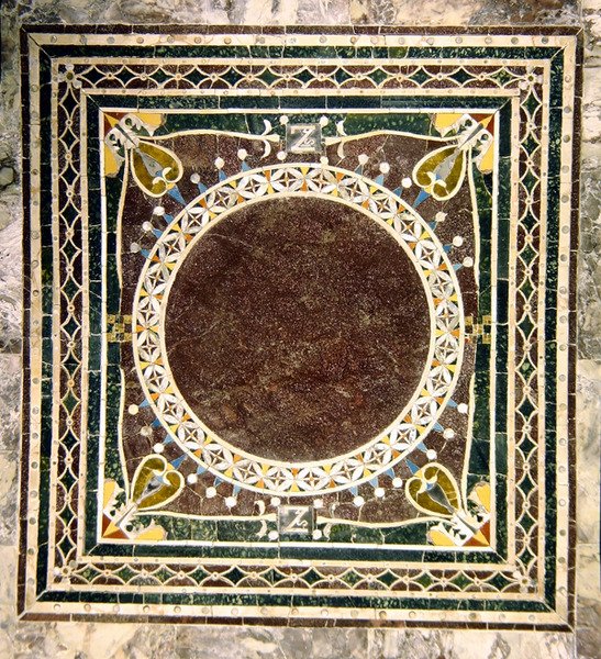 Motif en opus sectile - Byzantine School
