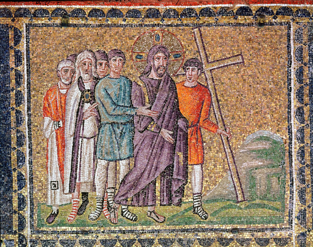 Le chemin du Calvaire, scènes de la vie du Christ - Byzantine School
