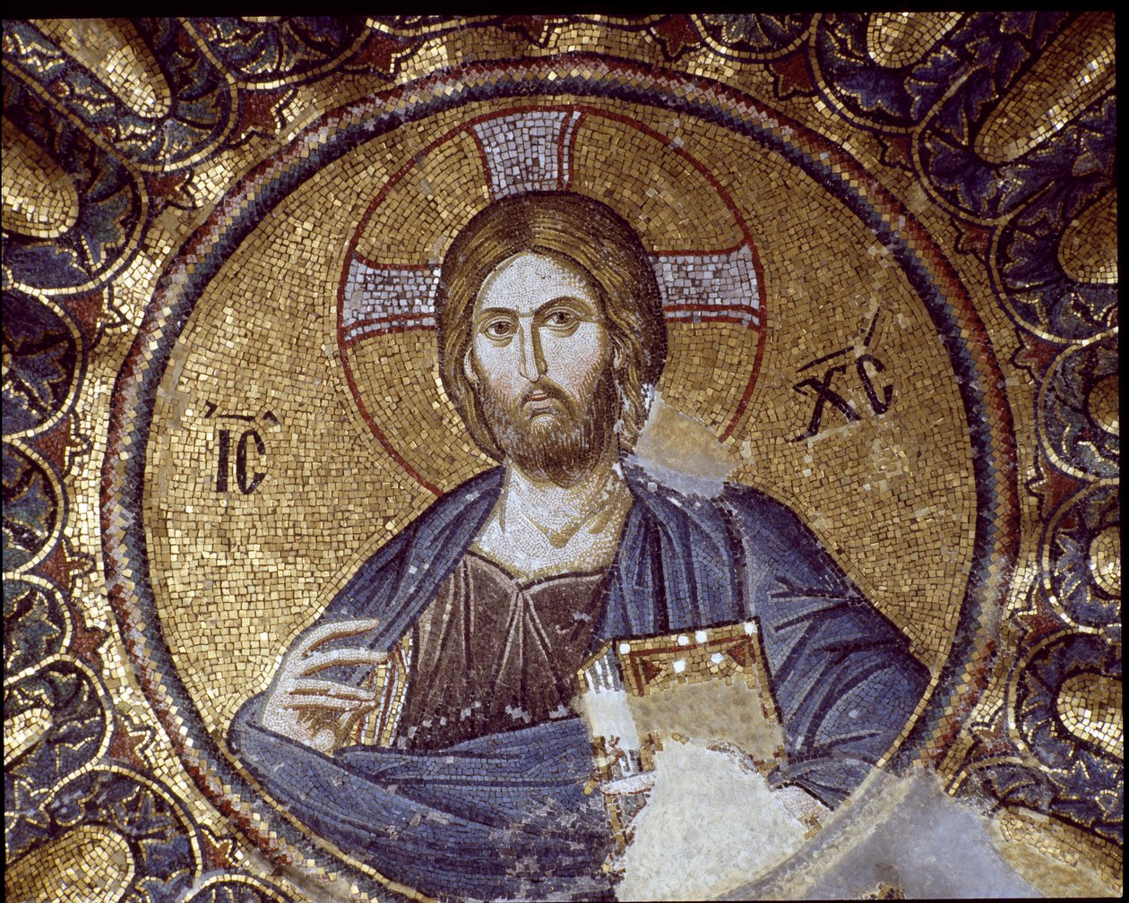 Christ pantocrator (ou Christ en gloire) (Mosaïque, Ve-XIVe siècle) - Byzantine