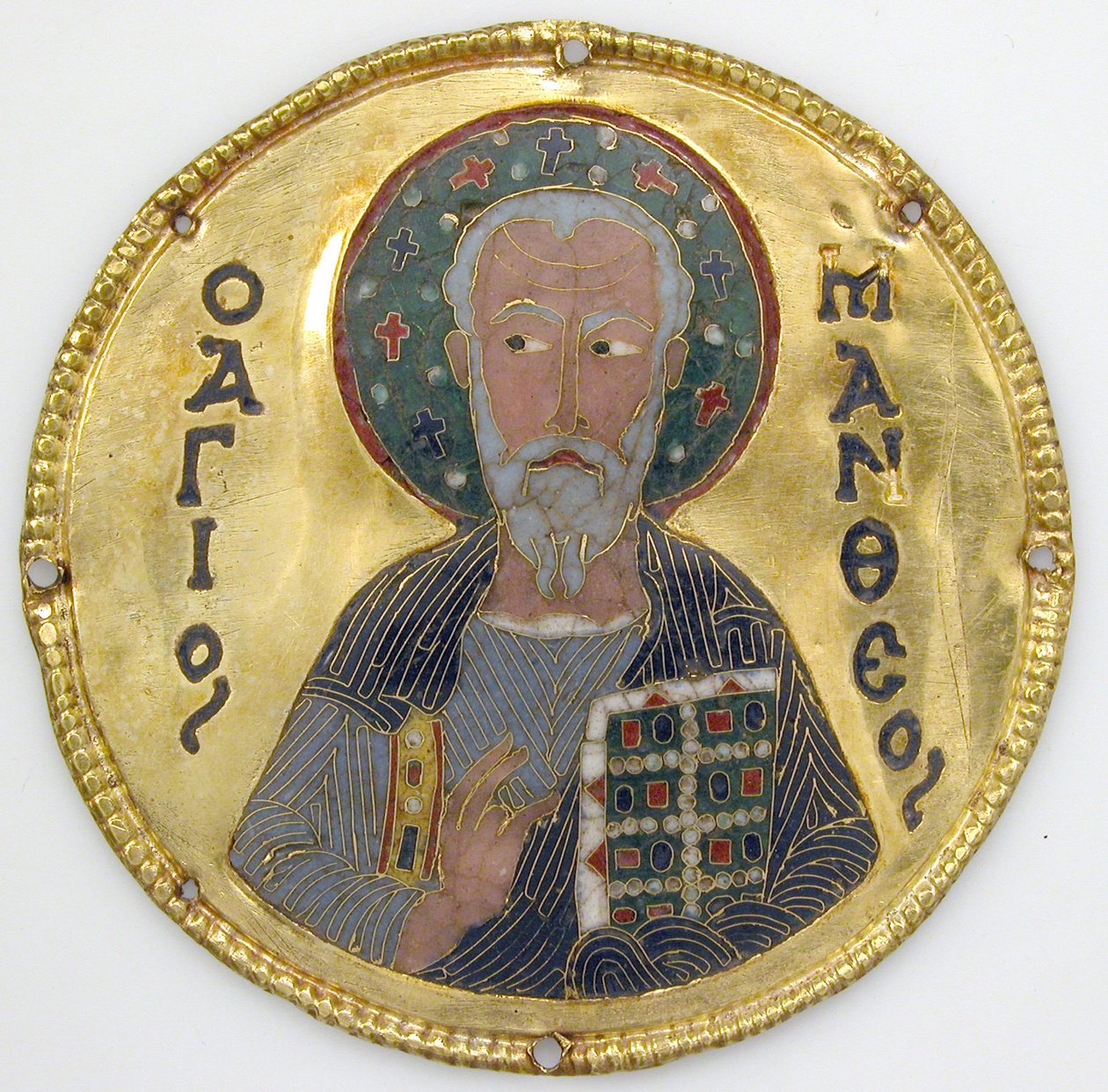 Médaillon avec Saint Matthieu d