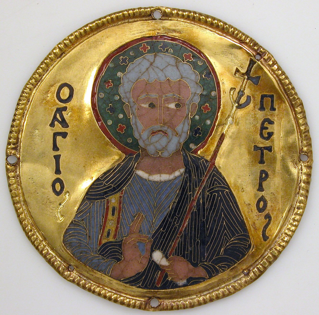 Médaillon avec Saint Pierre d