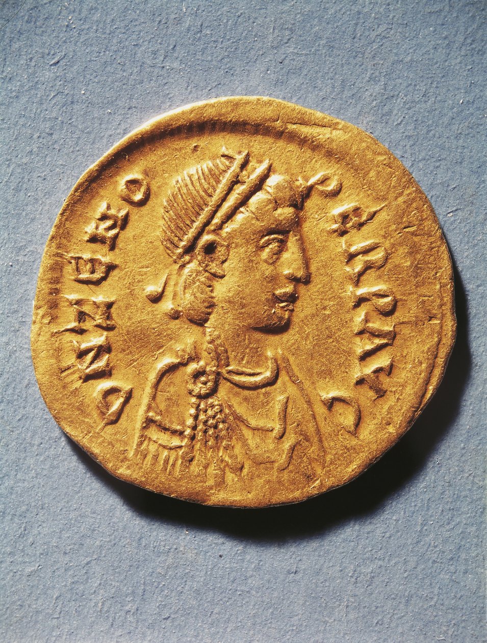 Numismatique, Rome antique, pièce représentant Zénon, empereur de l