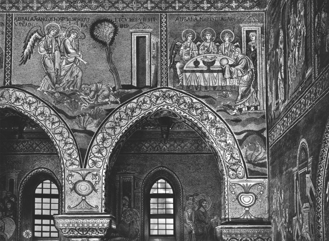 Apparition des Trois Anges à Abraham et l