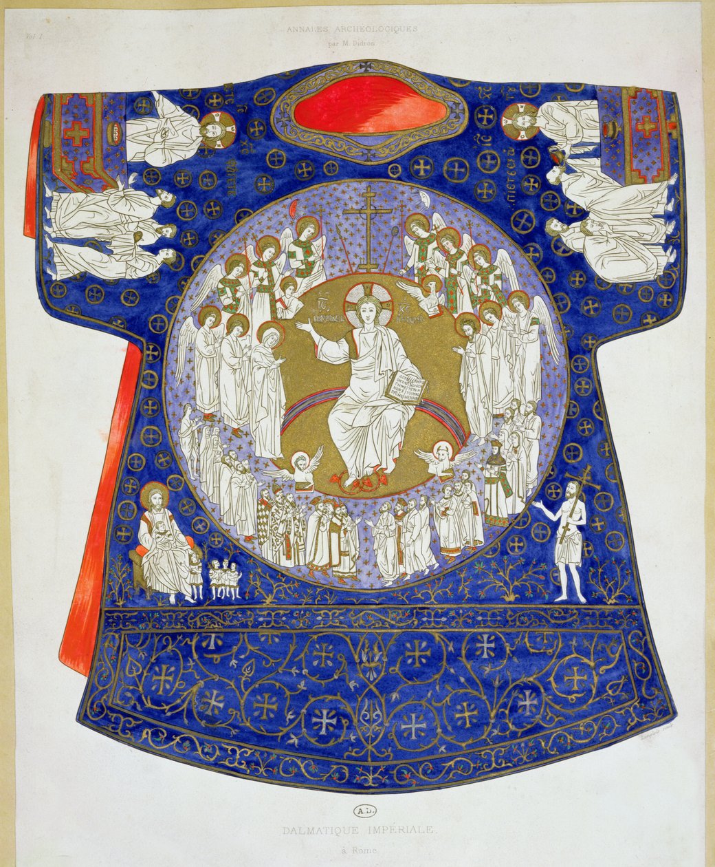Dalmatic impérial, vers 900 - Byzantine School
