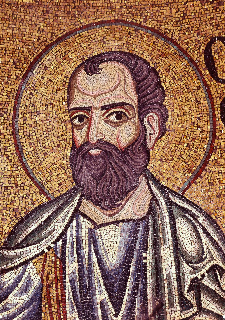 Le prophète Malachie (détail) - Byzantine School
