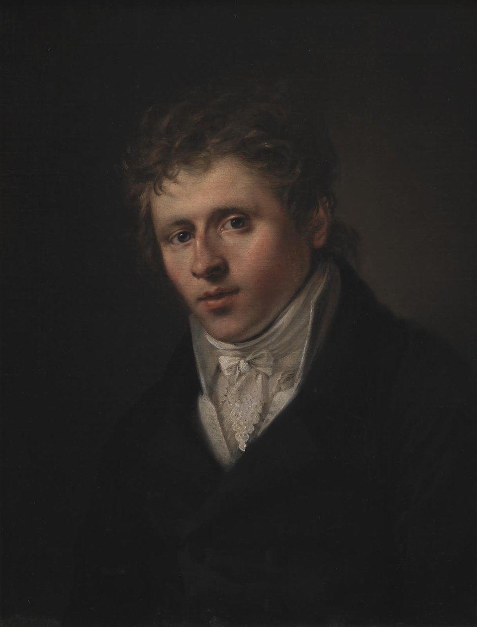 Portrait du peintre Johan Christian Dahl - C.A. Jensen