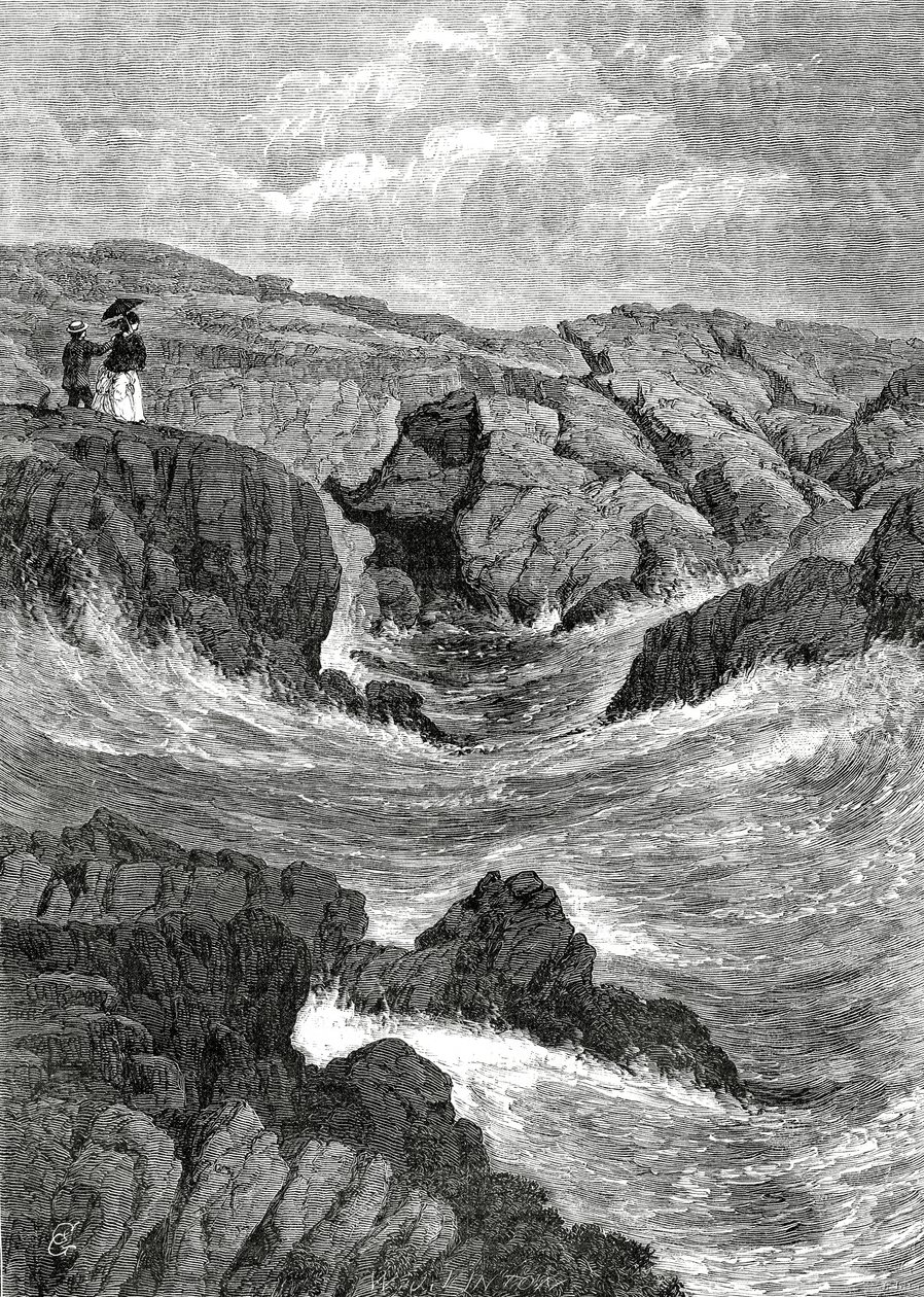 La grotte jaillissante, Newport, Rhode Island, USA, 4 mai 1872 - C.G. Griswold