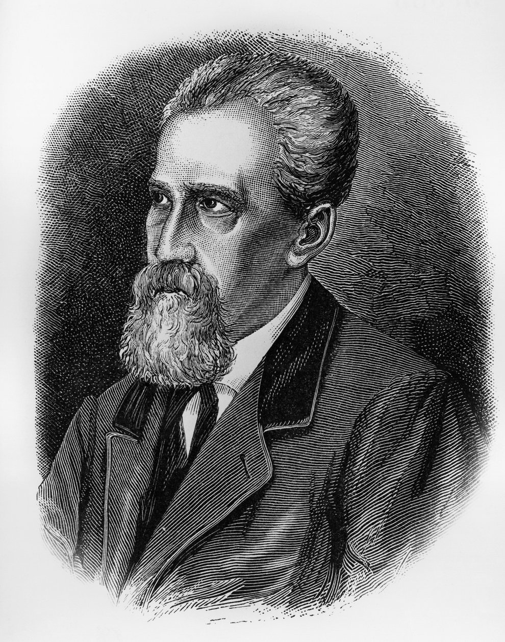 Portrait de Giuseppe Sirtori (1813-1874), soldat italien, général, patriote et homme politique, gravure - J.B. and Brown J. Rowbotham