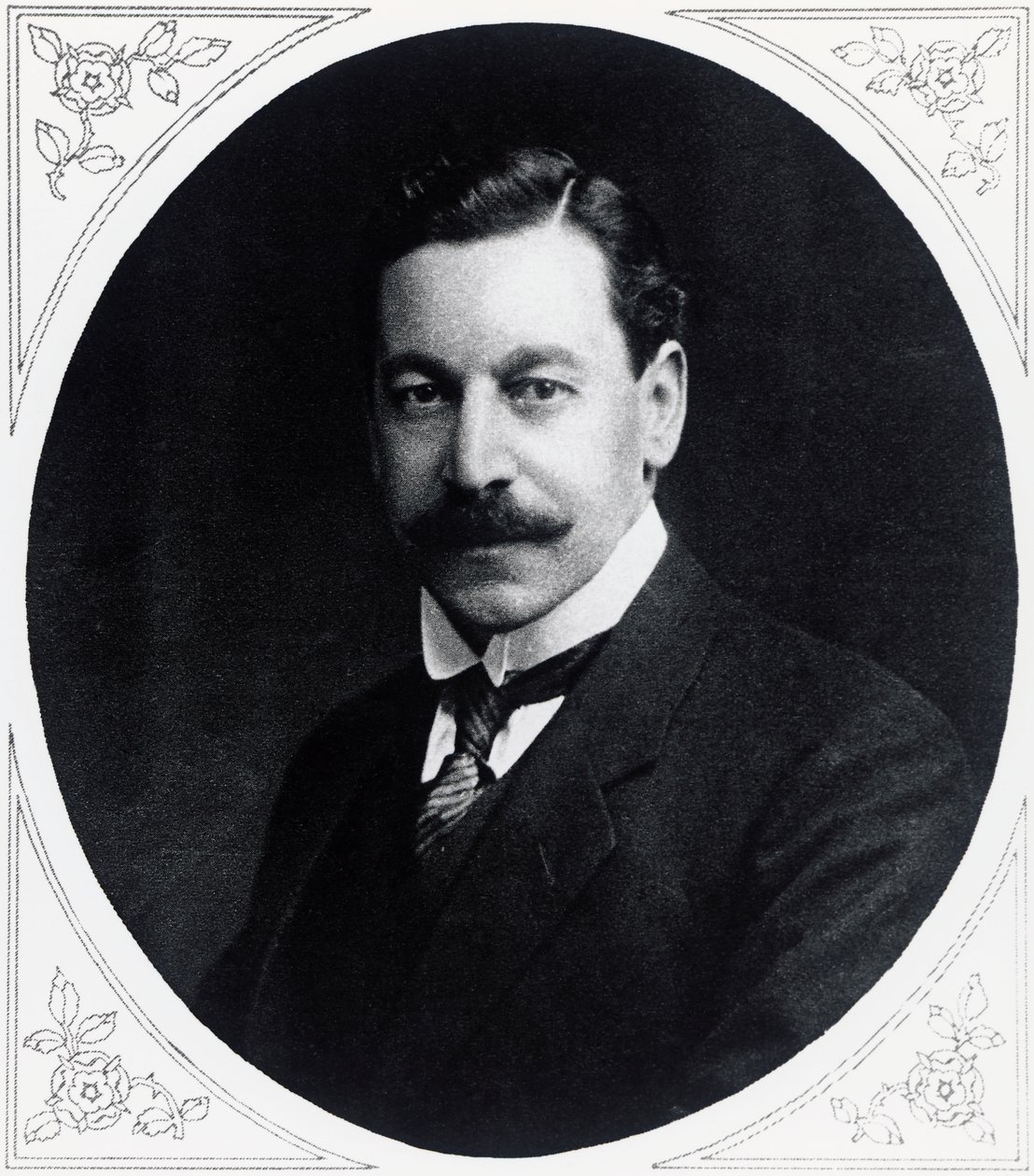 Portrait de Herbert Samuel (1870-1963), homme politique anglais, Illustrated War News, 19 janvier - J.B. and Brown J. Rowbotham