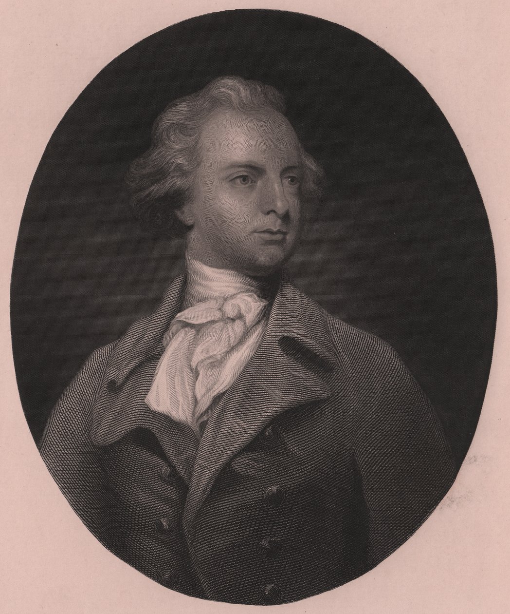 Portrait de Sir Abraham Hume, Second Baronet (1749-1838), gravure par G Stodard d