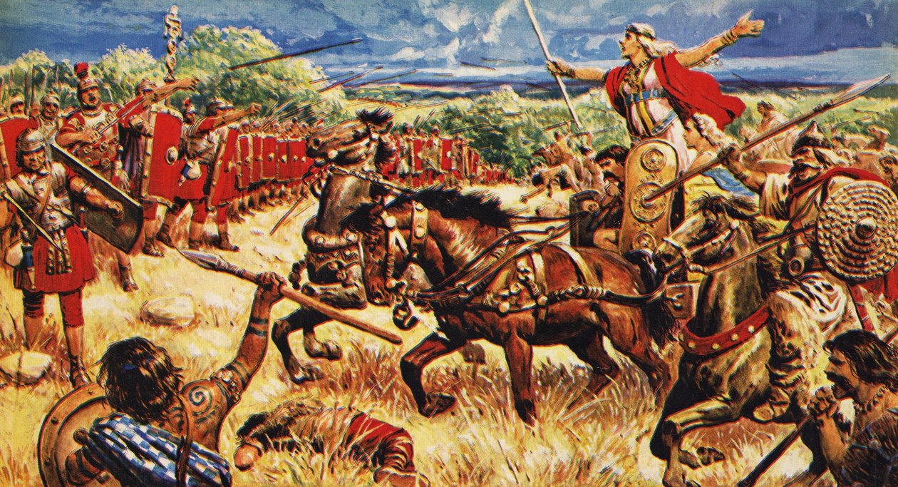 Boadicée dans son char - C.L. Doughty