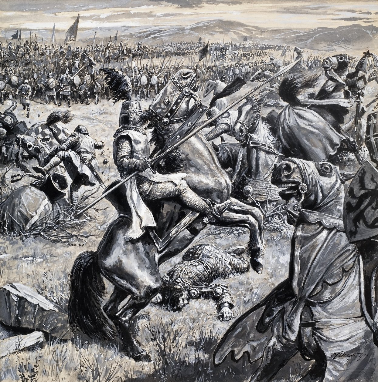 Batailles décisives : La revanche de Bruce (Bataille de Bannockburn) - C.L. Doughty
