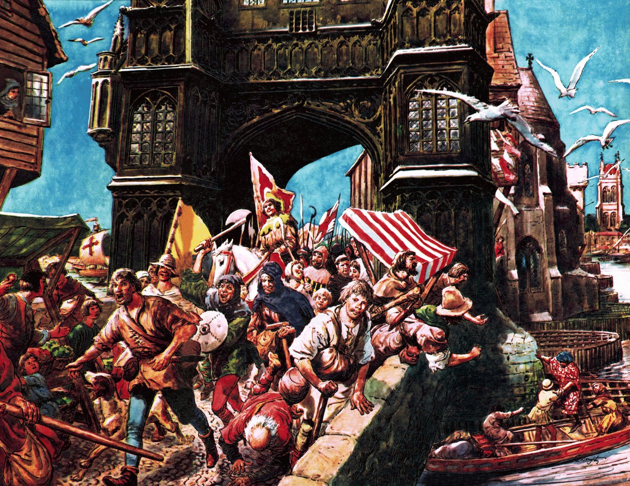 La révolte des paysans de 1380 - C.L. Doughty