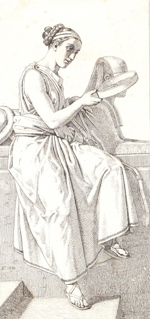 La Raison. Figure allégorique - Christoffer Wilhelm Eckersberg