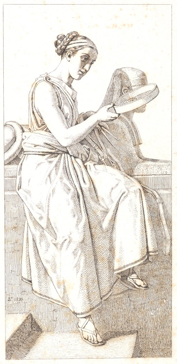Fornuften. Figure allégorique - Christoffer Wilhelm Eckersberg