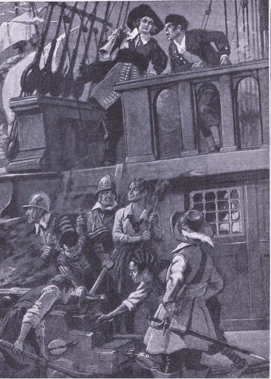 Comment le général Blake a combattu des batailles navales, illustration de 