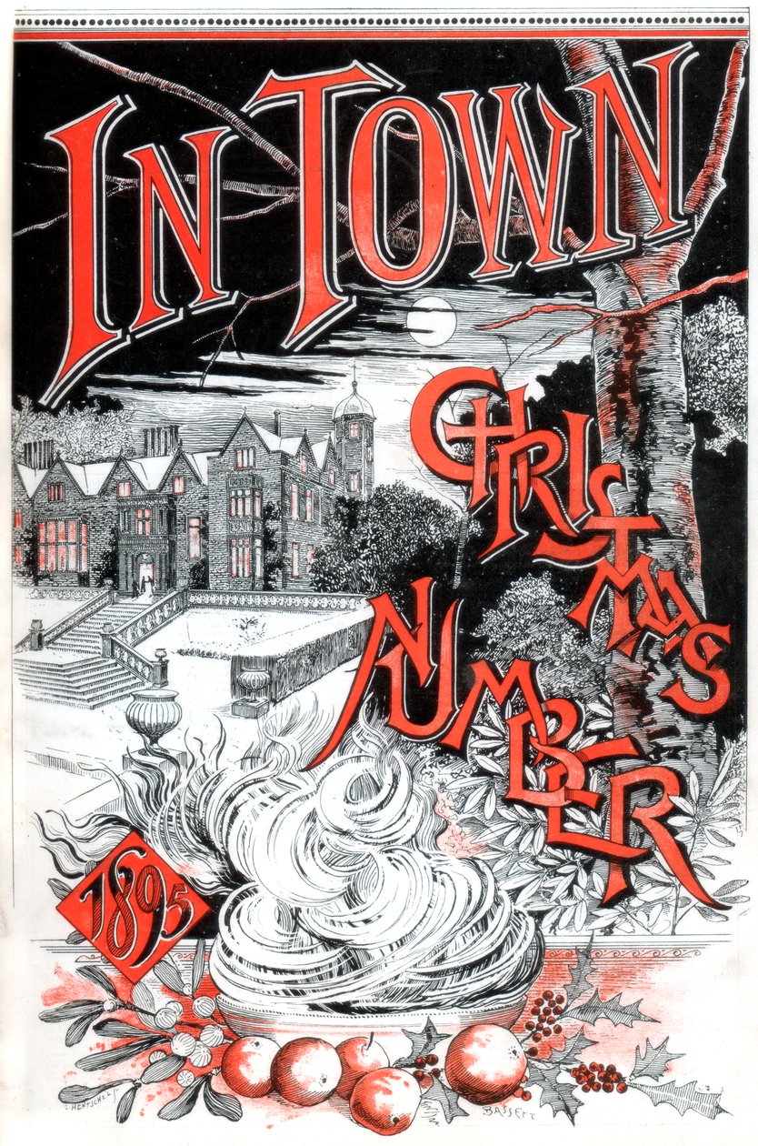 Couverture du numéro de Noël du magazine In Town - C Hentschel