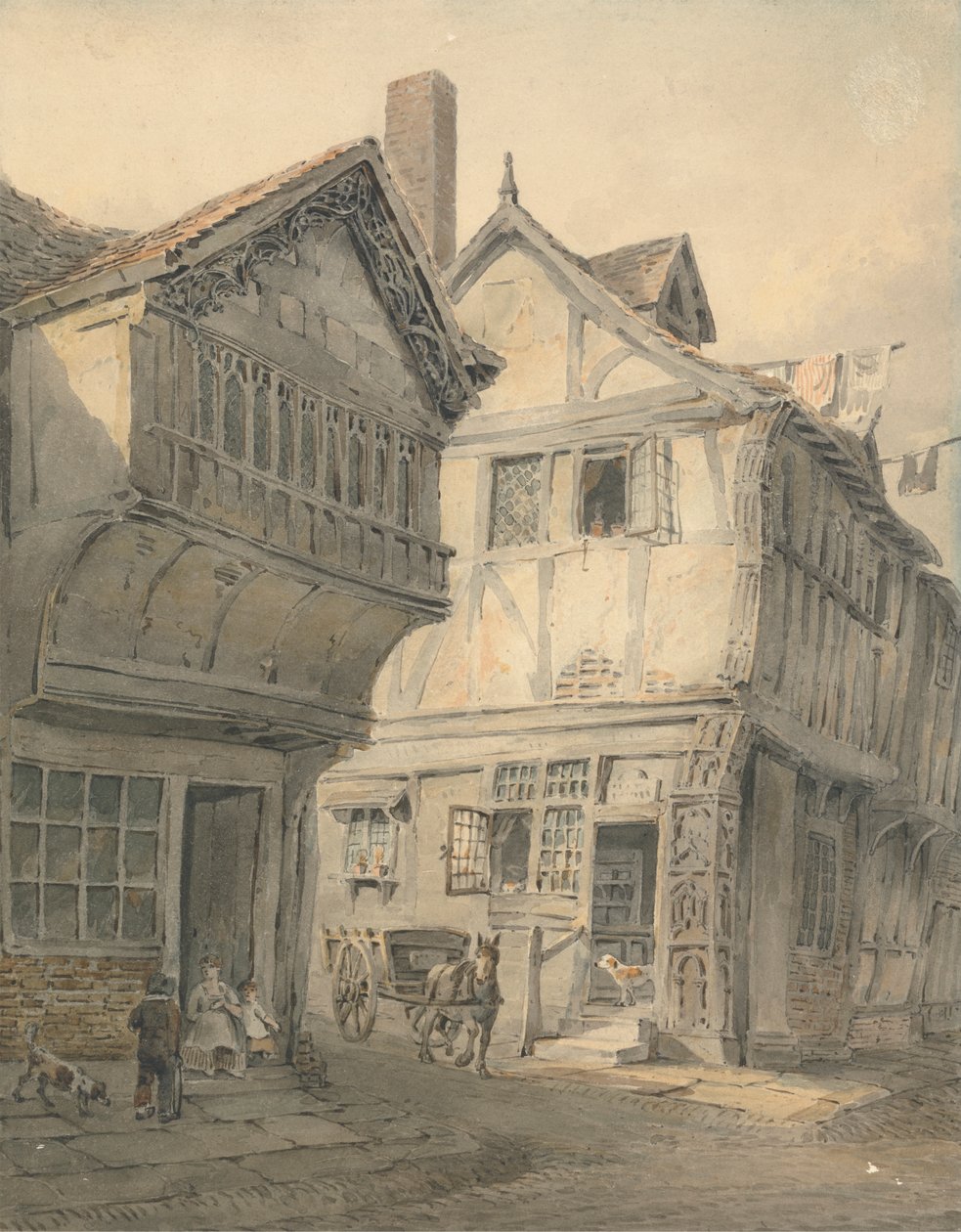 Vieilles maisons à St. Albans - C. John M. Whichelo