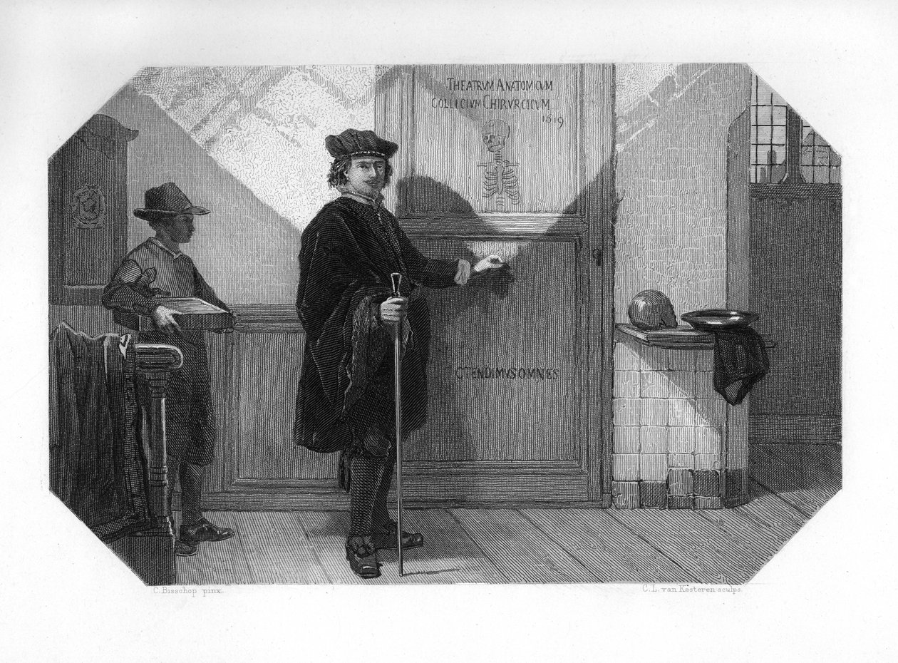 Rembrandt Harmenszoon van Rijn, peintre néerlandais du 17e siècle, c1870 - Domenico del Barbiere