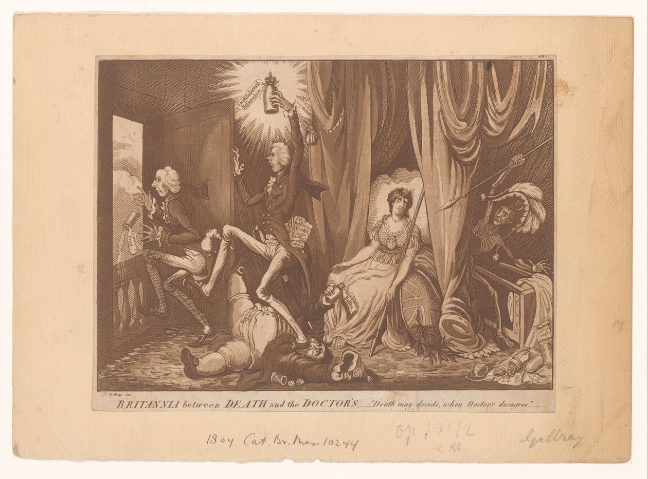 Pitt comme le nouveau docteur pour Britannia - C. Starcke (possibly)