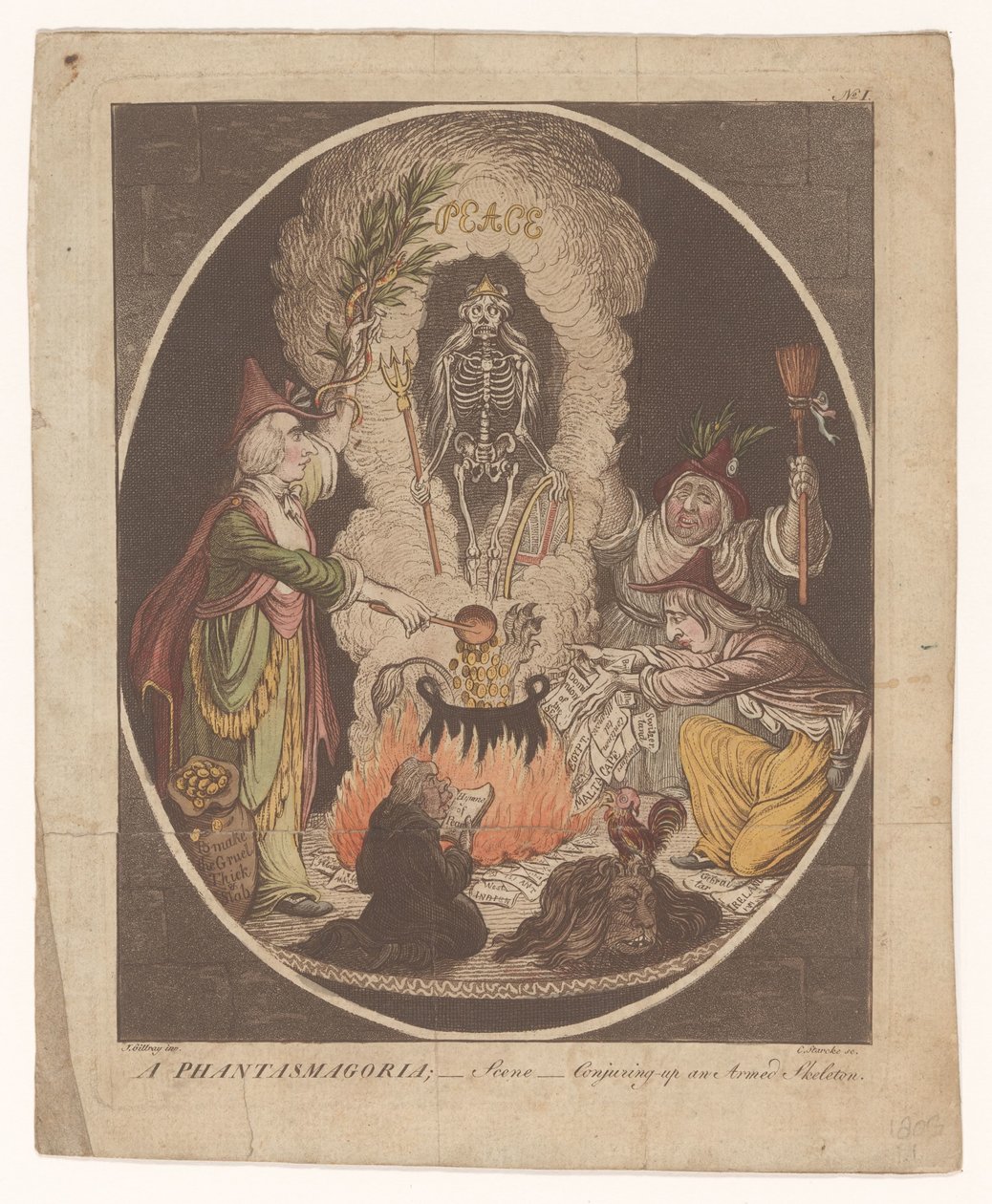 Caricature de la Paix d