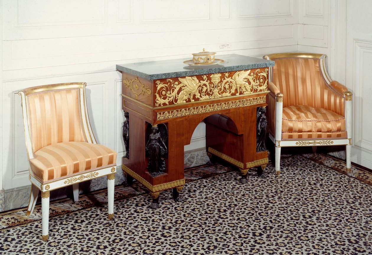 Mobilier Premier Empire : le bureau de l