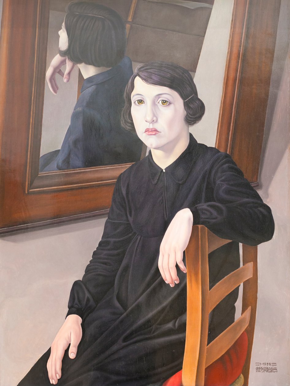 Femme au miroir - Cagnaccio di San Pietro