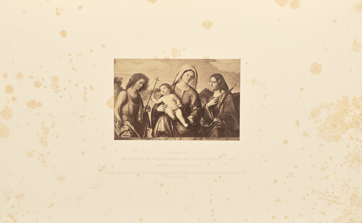 Mariage de Sainte Catherine par Cima da Conegliano - Caldesi and Montecchi