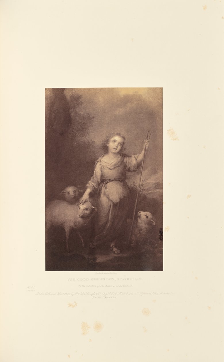 Le Bon Pasteur, par Murillo - Caldesi and Montecchi