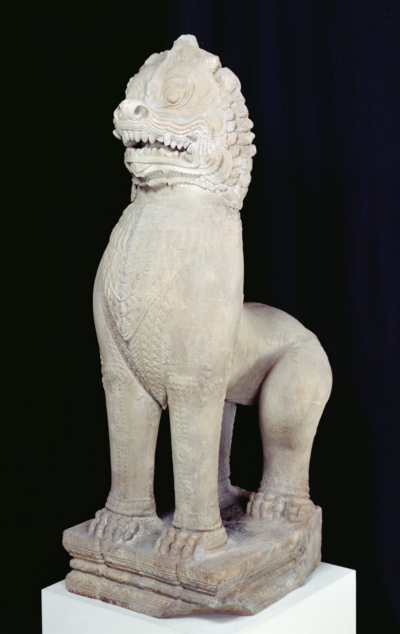 Lion, de Preah Khan, style Bayon - Cambodian Cambodian