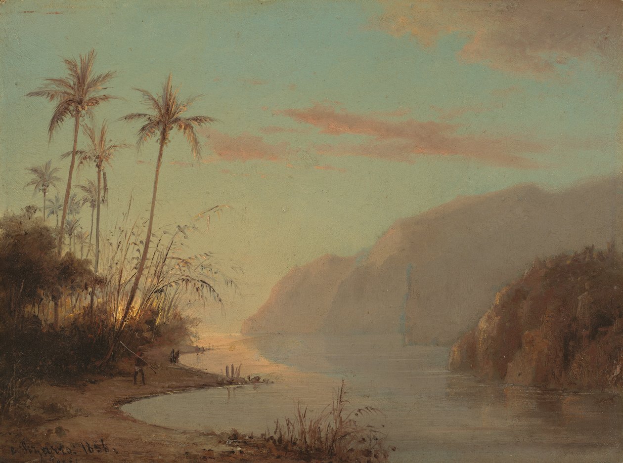 Petite baie à Saint-Thomas - Camille Jacob Pissarro