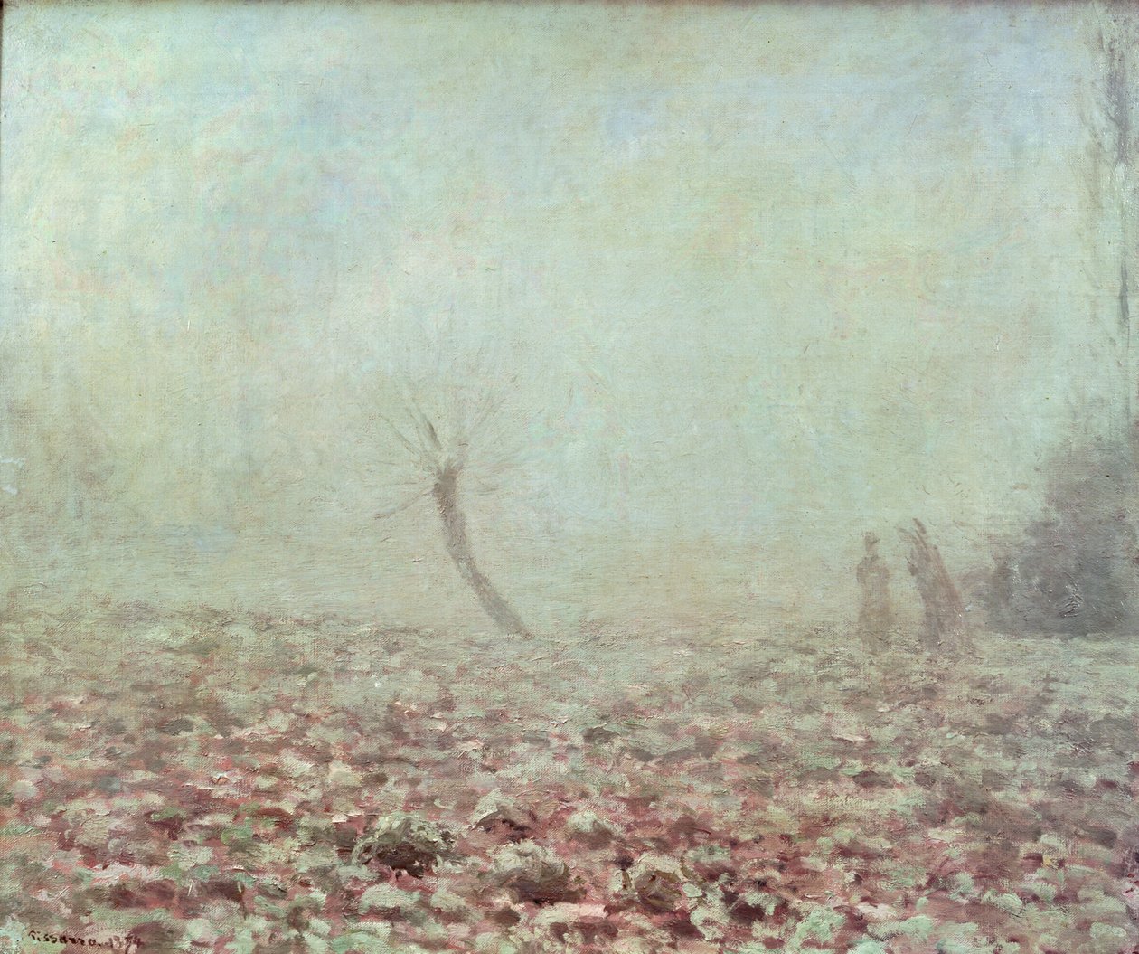 Paysage, 1874 - Camille Jacob Pissarro