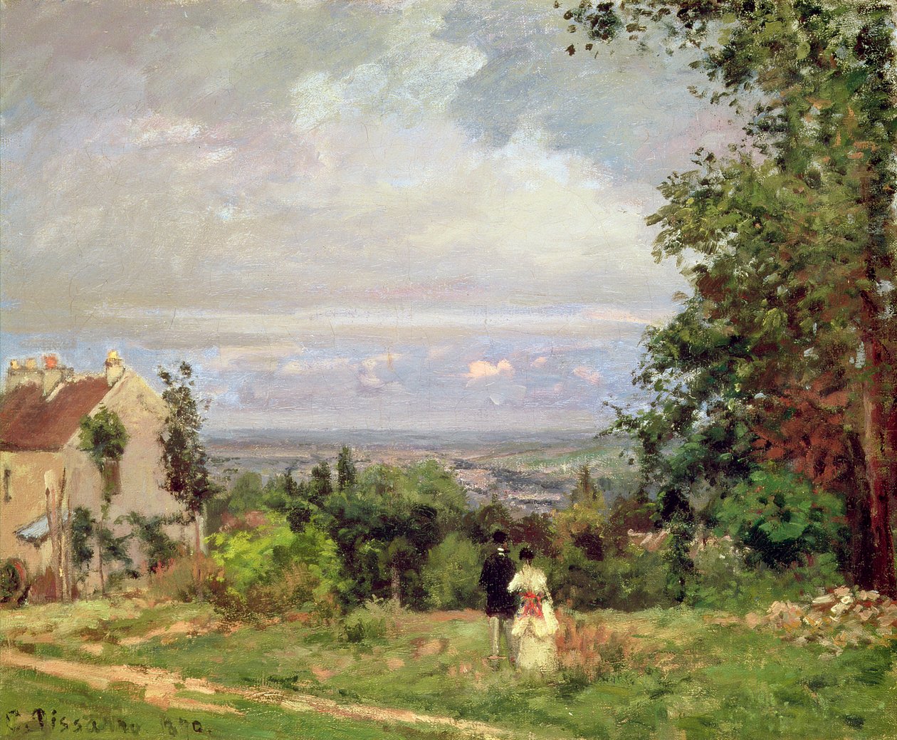 Louveciennes, 1870 - Camille Jacob Pissarro