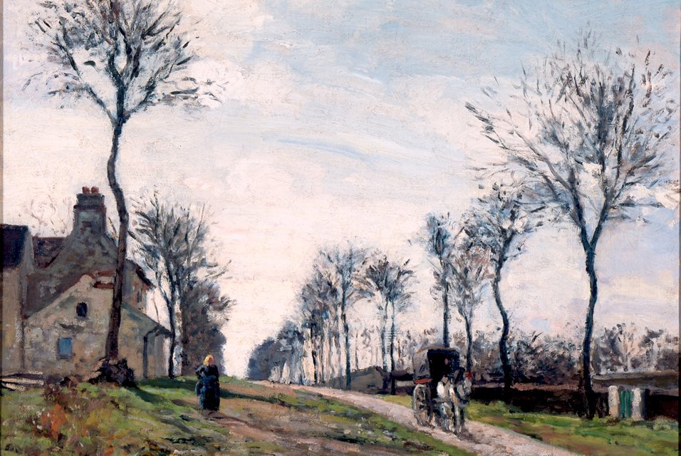 Route de Marly - Camille Jacob Pissarro