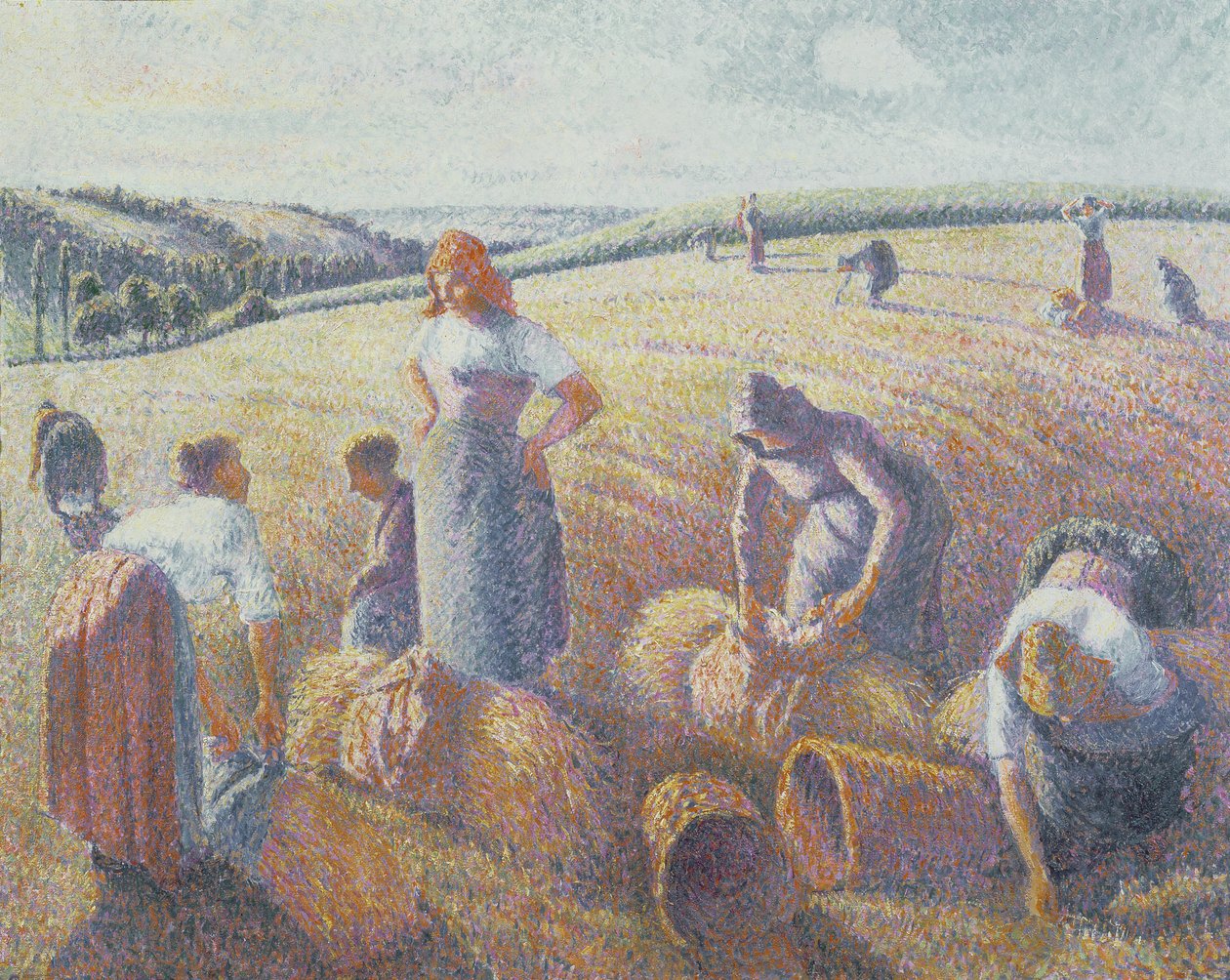 Les Glaneuses, 1889 - Camille Jacob Pissarro