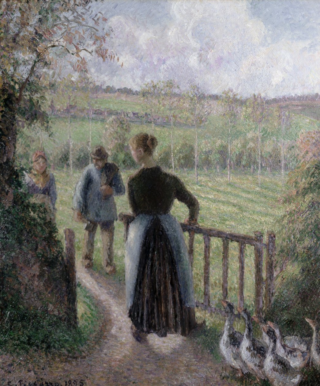 La femme aux oies, 1895 - Camille Jacob Pissarro