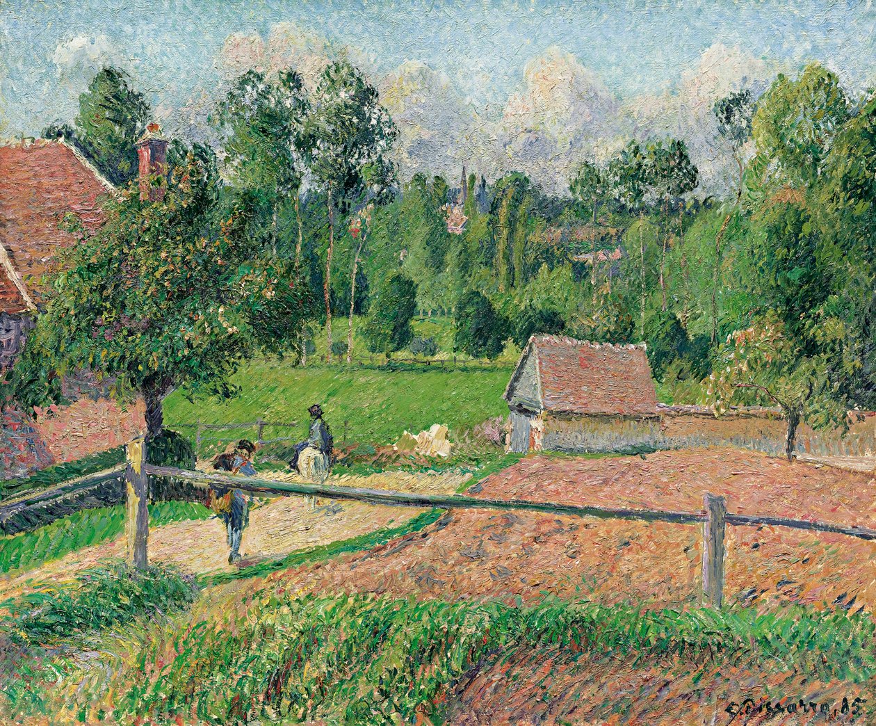 Vue de la fenêtre de l