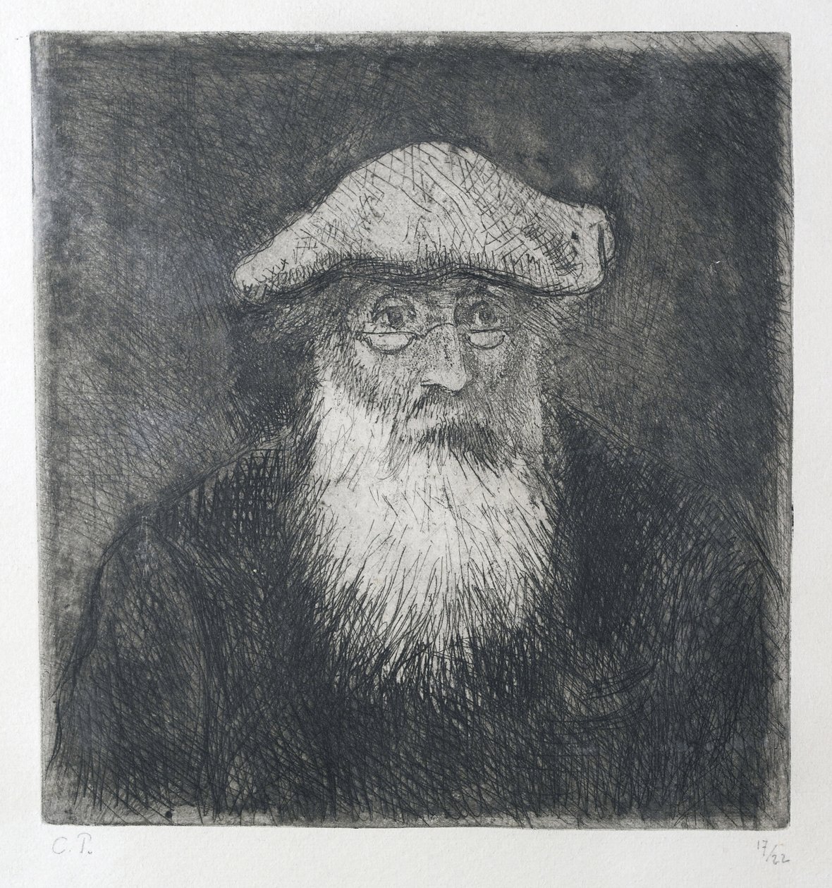 Camille Pissarro, par lui-même, vers 1890 - Camille Jacob Pissarro