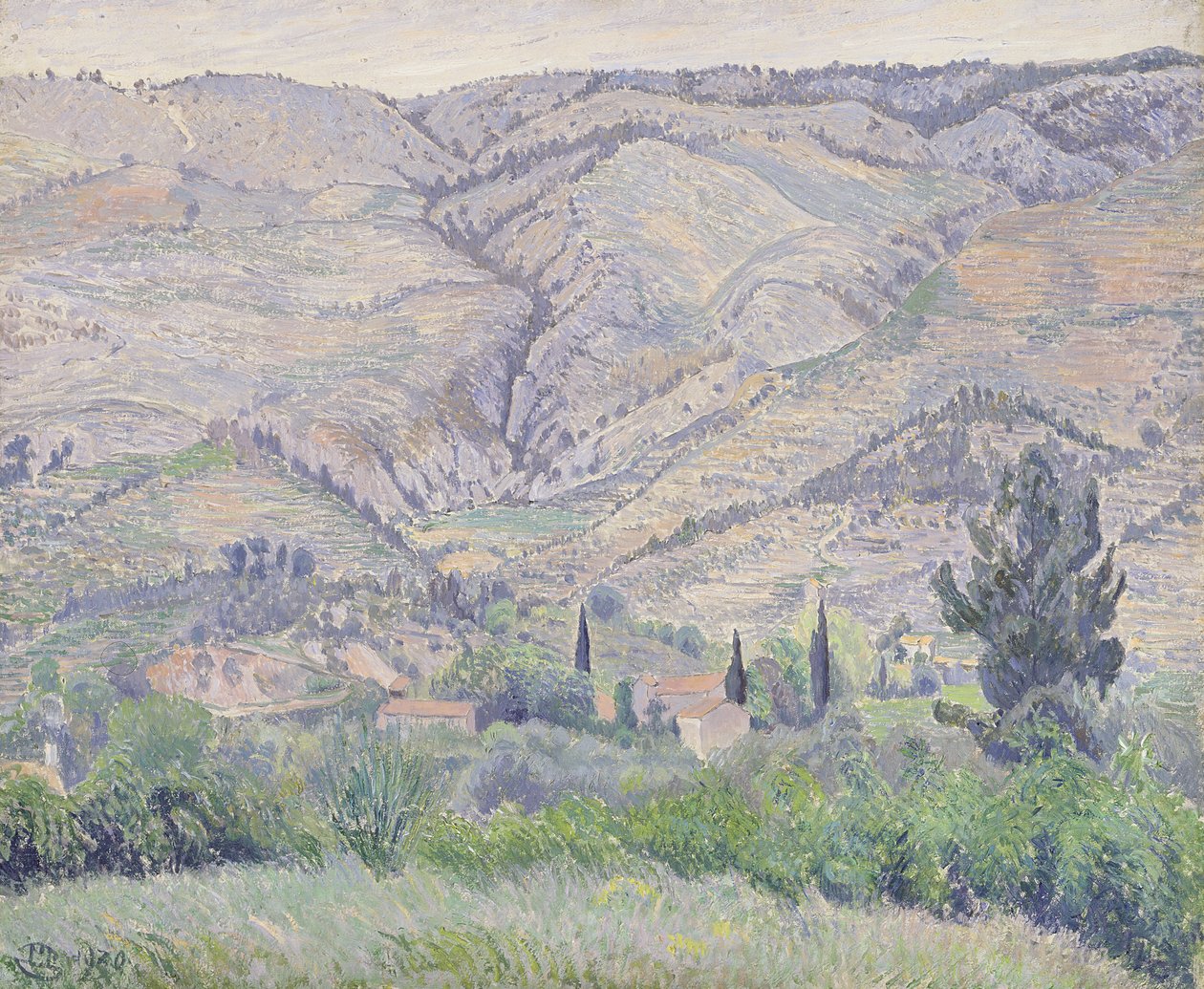 Le Ragas, près de Toulon, vers 1930 - Camille Jacob Pissarro