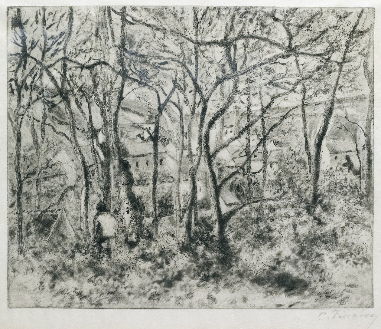 Paysage sous Bois, à l