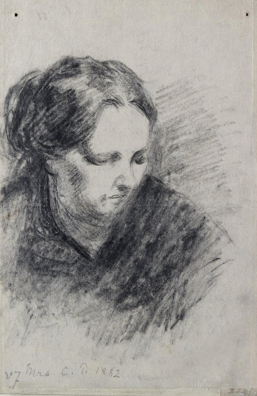 Portrait de Madame Pissarro, 1882 - Camille Jacob Pissarro