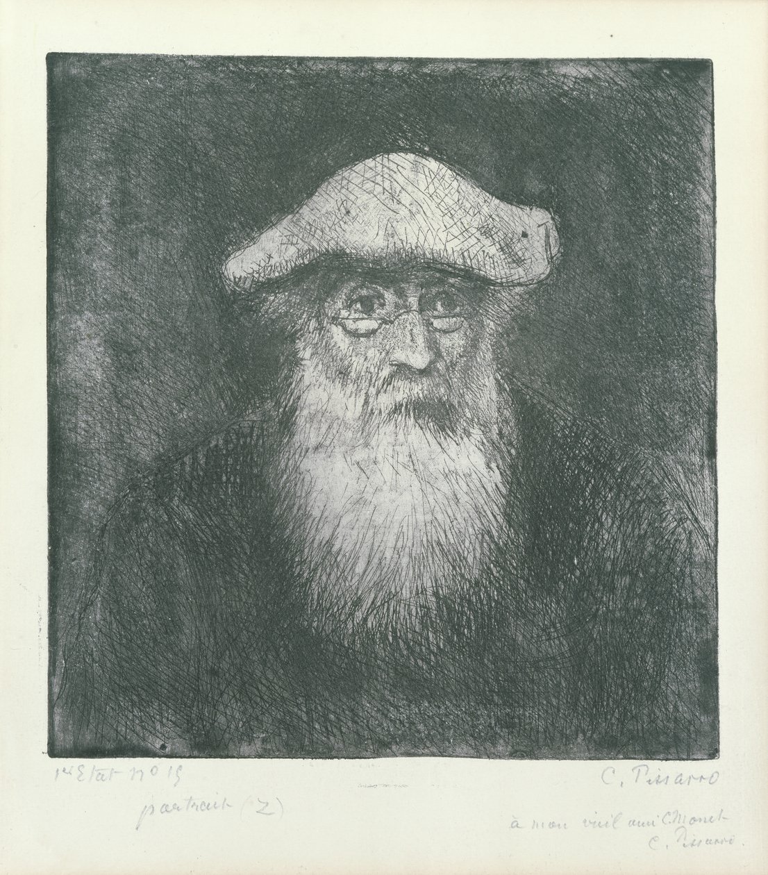 Autoportrait - Camille Jacob Pissarro